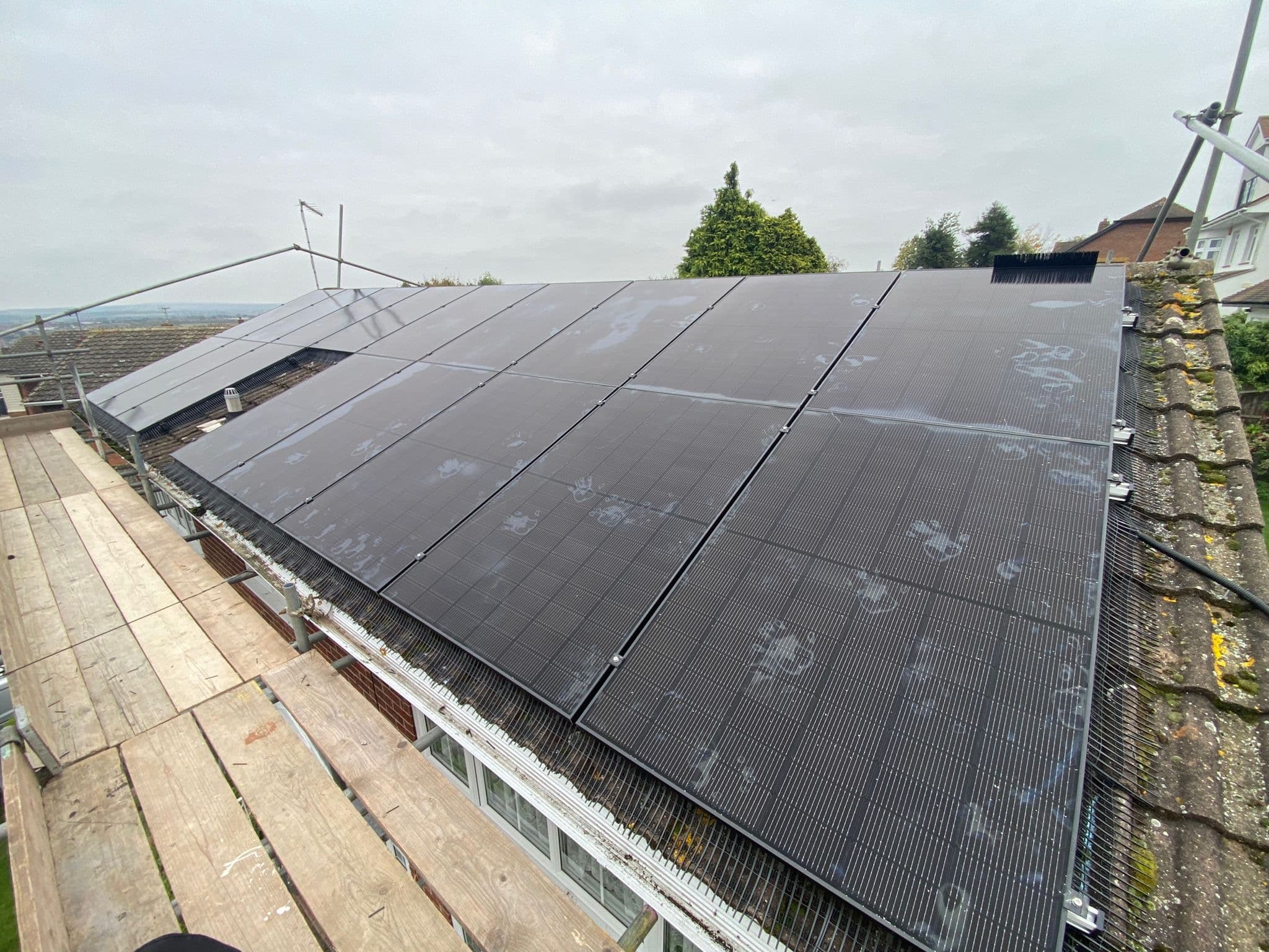 Job Complete! 6 New Solar Panels & Roof Repair in Essex