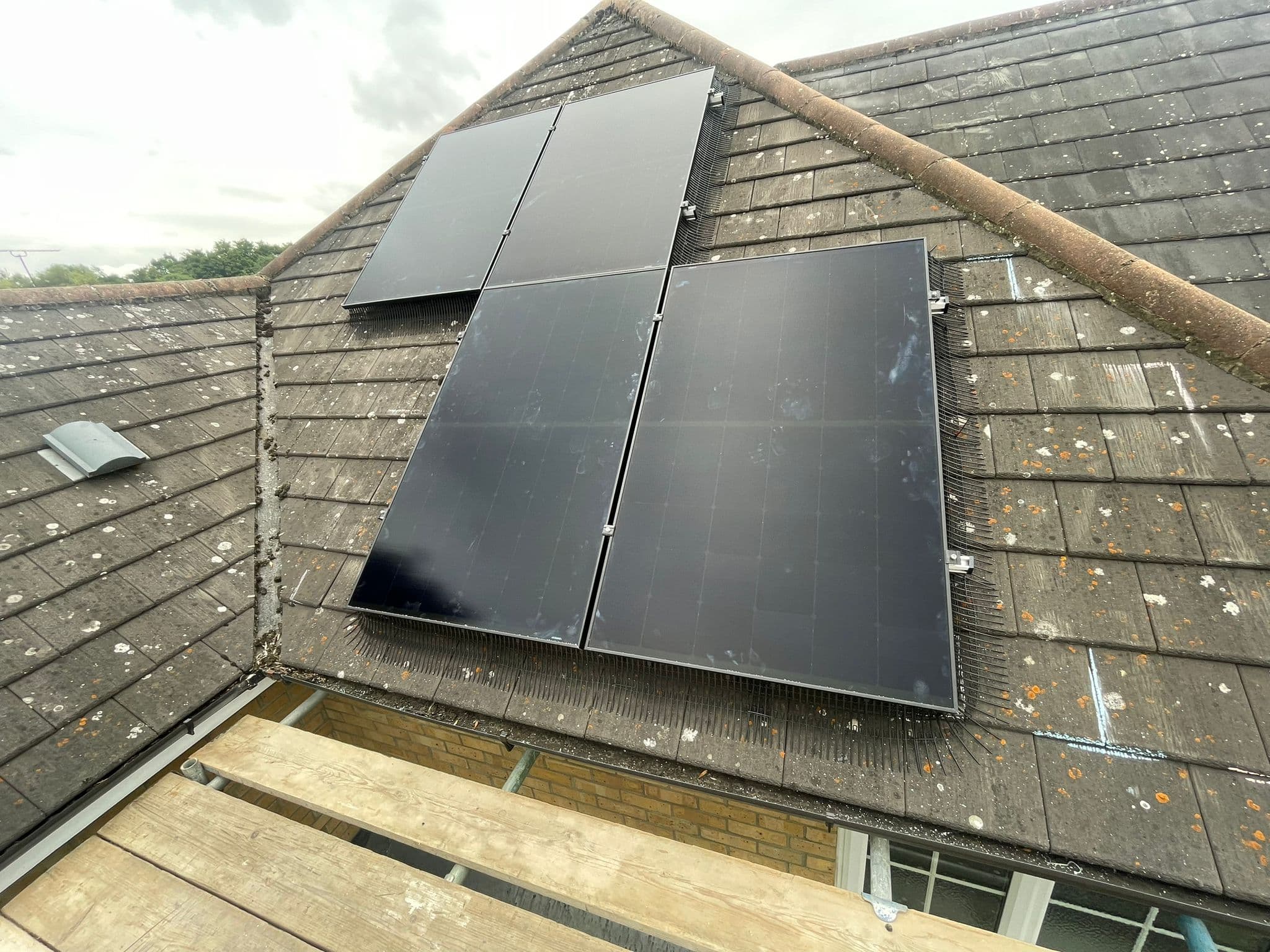 Job Complete! 6 New Solar Panels & Roof Repair in Essex